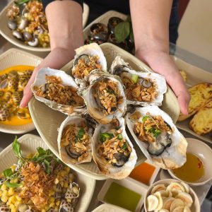 HÀU NƯỚNG MỠ HÀNH 1