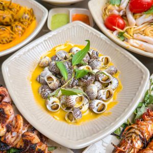 ỐC BÔNG SỐT BƠ TỎI 1