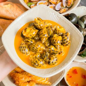 ỐC HƯƠNG SỐT TRỨNG MUỐI 1