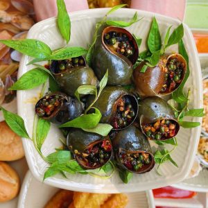 ỐC MÍT NƯỚNG TIÊU XANH 1