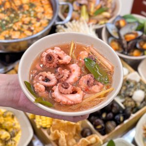 BẠCH TUỘC HẤP SẢ 1