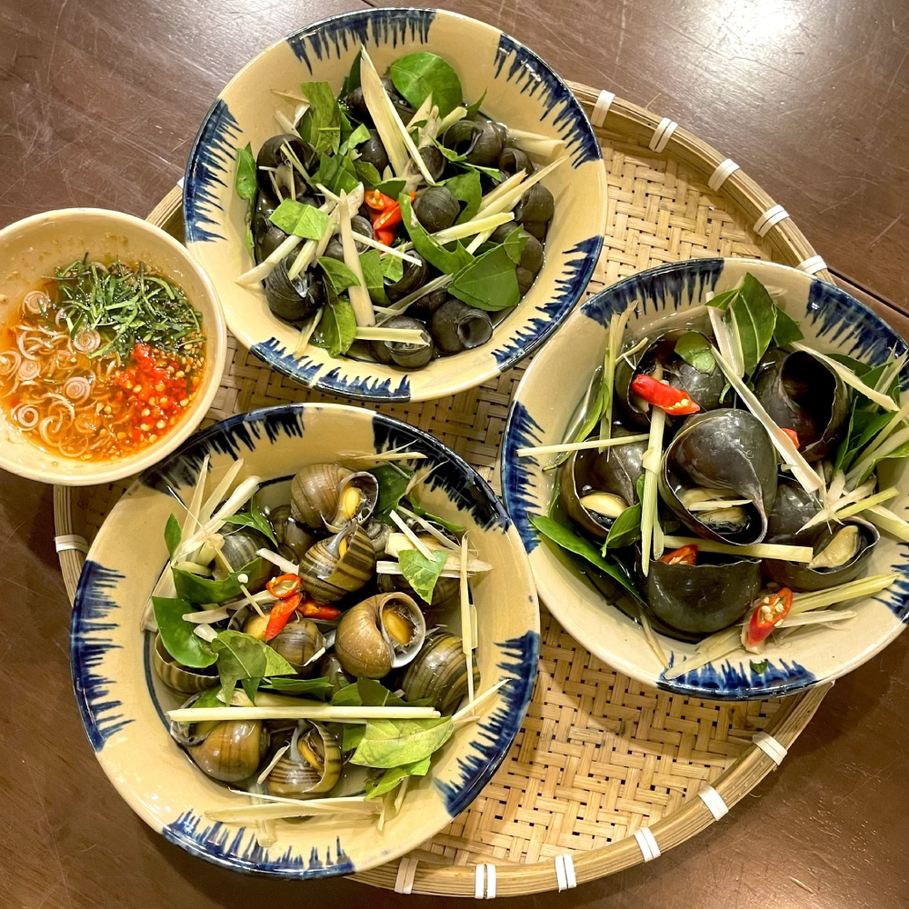 COMBO MẸT ỐC ĐÁ, ỐC MÍT, ỐC NHỒI LUỘC 4