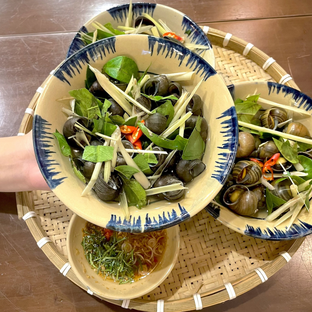 COMBO MẸT ỐC ĐÁ, ỐC MÍT, ỐC NHỒI LUỘC 8