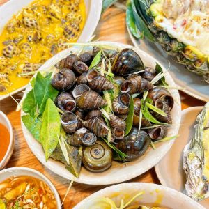 ỐC LẪN LUỘC CHANH SẢ 1