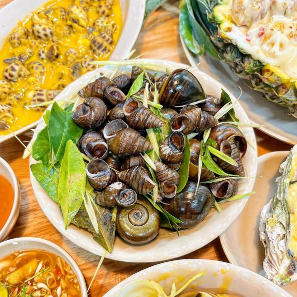 ỐC LẪN LUỘC CHANH SẢ 1