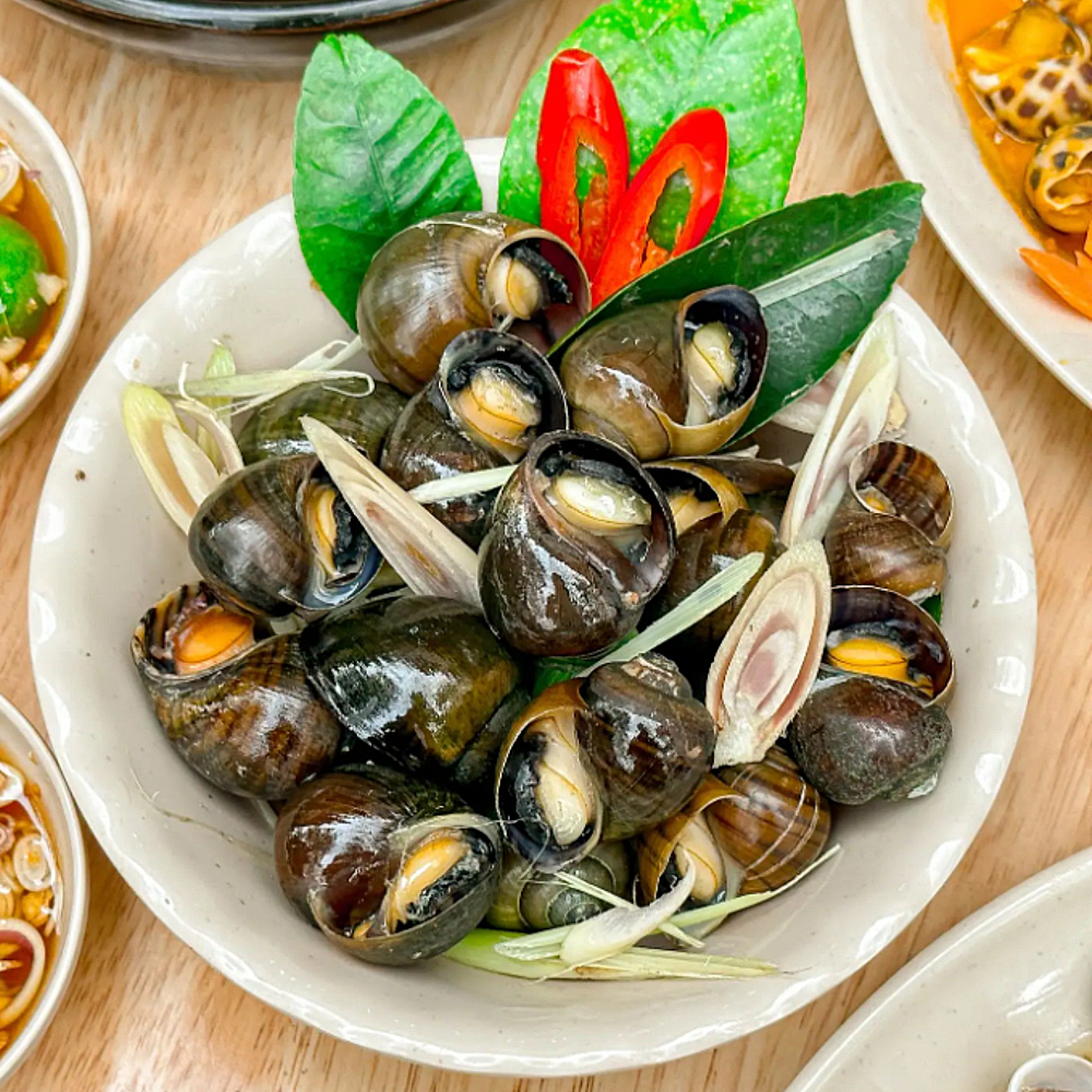 ỐC LẪN LUỘC CHANH SẢ 2