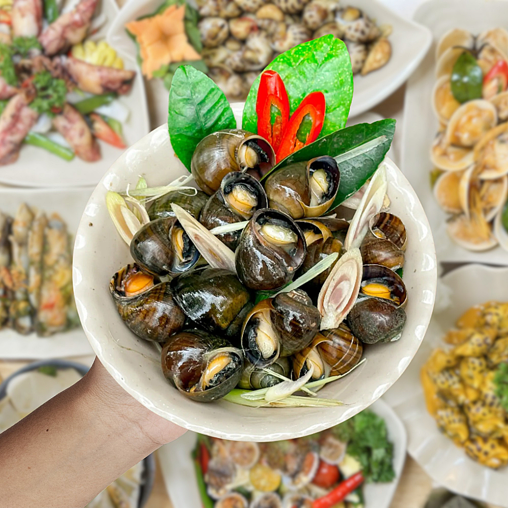 ỐC LẪN LUỘC CHANH SẢ 3