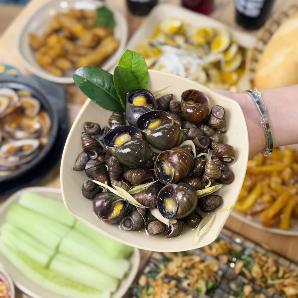 ỐC LẪN LUỘC CHANH SẢ 5