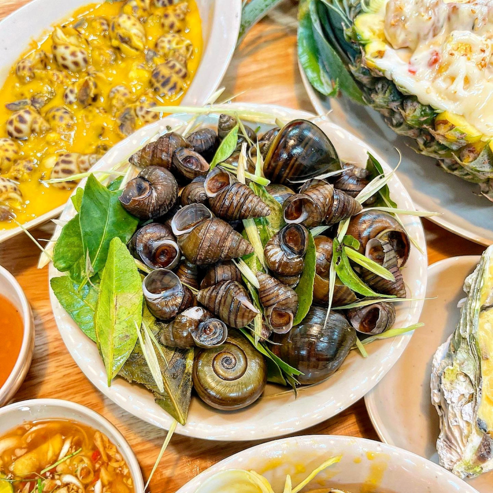 ỐC LẪN LUỘC CHANH SẢ 6