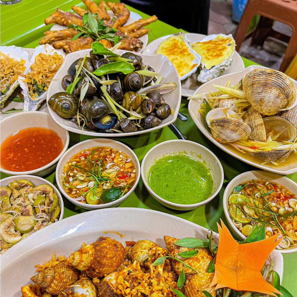 ỐC LẪN LUỘC CHANH SẢ 8