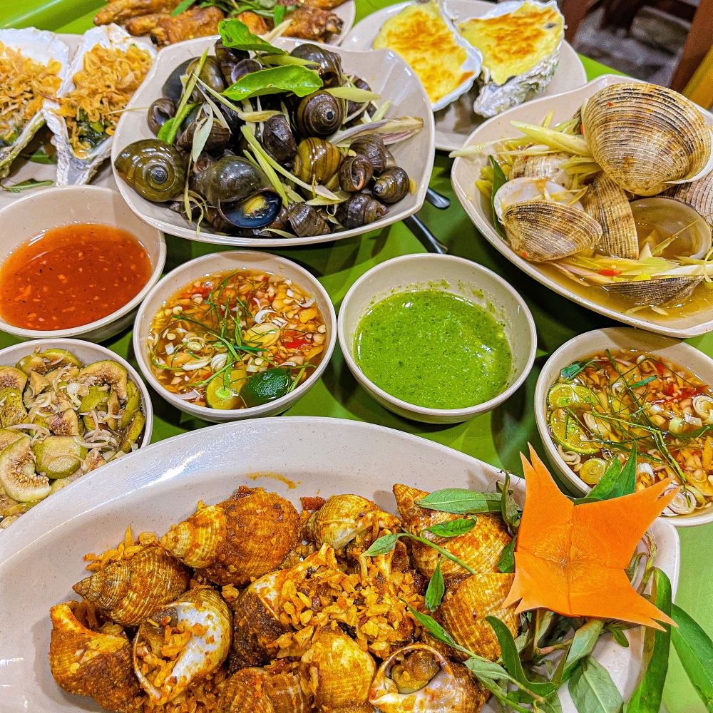 ỐC LẪN LUỘC CHANH SẢ 9